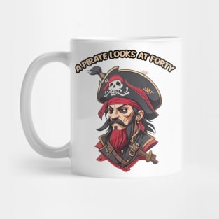 A Pirate Looks at Forty Mug